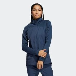ADIDAS Women's Full-Zip Parka -Golf Club Hybrid Full Zip Parka Blue GR3659 21 model 46760.1637703338