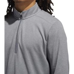 ADIDAS 3-Stripe 1/4 Zip Layering -Golf Club adidas 3 stripe 1 4 zip layering grey three 03 68320.1677086411