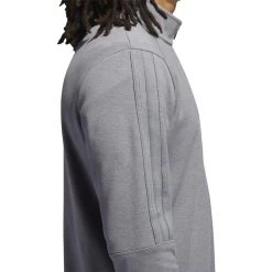 ADIDAS 3-Stripe 1/4 Zip Layering -Golf Club adidas 3 stripe 1 4 zip layering grey three 04 52809.1677086412