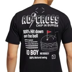 ADIDAS AdiCross Chip In Tee -Golf Club adidas adicross chip in tee black 03 94306.1632247573