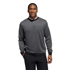 ADIDAS Go-To Crewneck Pullover 25 ADIDAS Go-To Crewneck Pullover -Golf Club adidas go to crewneck pullover black grey six 01 29017.1676579917