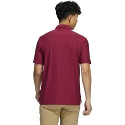 ADIDAS Go-To Pocket Polo -Golf Club adidas go to pocket polo legacy burgundy 02 17662.1647960753