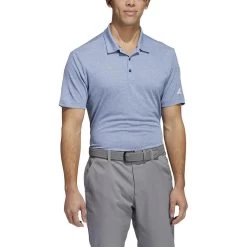 ADIDAS HEAT.RDY Heather Polo 12 ADIDAS HEAT.RDY Heather Polo -Golf Club adidas heat rdy heather polo crew navy 01 26419.1647960886