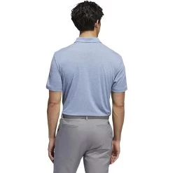 ADIDAS HEAT.RDY Heather Polo 13 ADIDAS HEAT.RDY Heather Polo -Golf Club adidas heat rdy heather polo crew navy 02 69873.1647960886