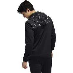 ADIDAS Primeblue COLD.RDY 1/4 Zip -Golf Club adidas primeblue cold rdy 1 4 zip black white 02 42311.1636650667