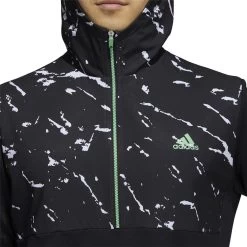 ADIDAS Primeblue COLD.RDY 1/4 Zip -Golf Club adidas primeblue cold rdy 1 4 zip black white 03 82689.1636650667