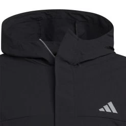 ADIDAS Ripstop 1/4 Zip Pullover Hoodie -Golf Club adidas ripstop 1 4 zip pullover hoodie black 05 08414.1677077878