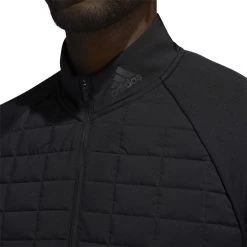 ADIDAS Statement 1/4 Zip -Golf Club adidas statement 1 4 zip black 03 44272.1636651155