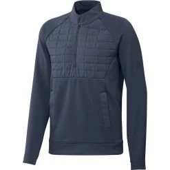 ADIDAS Statement 1/4 Zip -Golf Club adidas statement 1 4 zip crew navy 01 72794.1636651155