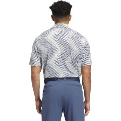ADIDAS Ultimate365 Allover Print Polo 17 ADIDAS Ultimate365 Allover Print Polo -Golf Club adidas ultimate365 allover print polo white 02 76157.1679064781