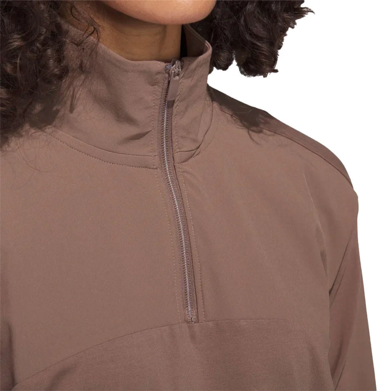 ADIDAS Women's 1/4 Zip Jacket 5 ADIDAS Women's 1/4 Zip Jacket - Image 3