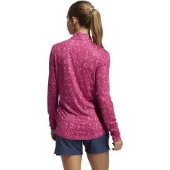 ADIDAS Women's AEROREADY UV50 Printed Long Sleeve 19 ADIDAS Women's AEROREADY UV50 Printed Long Sleeve -Golf Club adidas womens aeroready uv50 printed long sleeve screaming pink wild pink 02 48401.1633102934