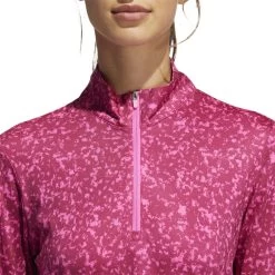 ADIDAS Women's AEROREADY UV50 Printed Long Sleeve 20 ADIDAS Women's AEROREADY UV50 Printed Long Sleeve -Golf Club adidas womens aeroready uv50 printed long sleeve screaming pink wild pink 03 29323.1633102934