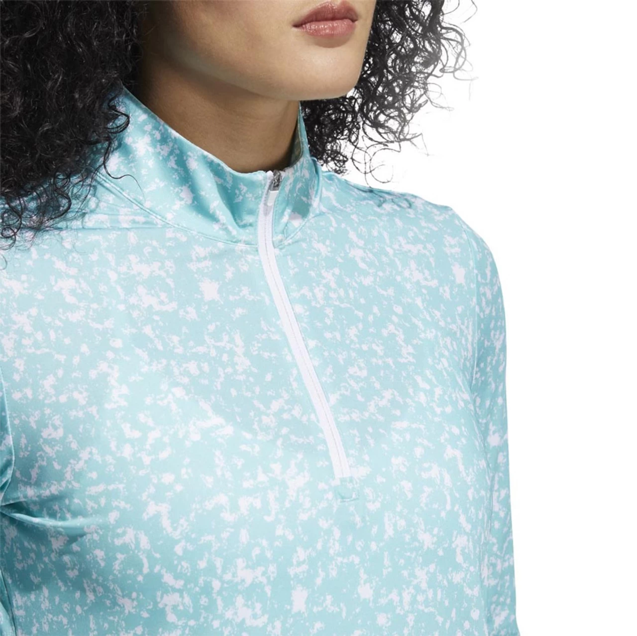 ADIDAS Women's AEROREADY UV50 Printed Long Sleeve 14 ADIDAS Women's AEROREADY UV50 Printed Long Sleeve - Image 12