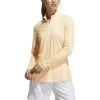 ADIDAS Women's AEROREADY UV50 Printed Long Sleeve -Golf Club adidas womens aeroready uv50 printed long sleeve white acid orange 01 05829.1633102934