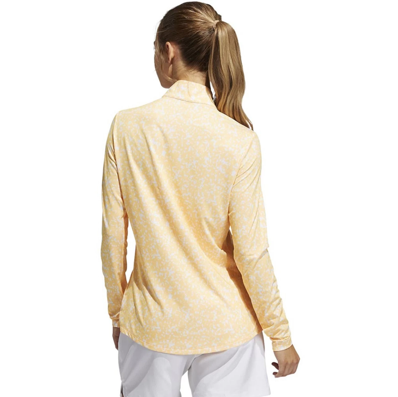 ADIDAS Women's AEROREADY UV50 Printed Long Sleeve 4 ADIDAS Women's AEROREADY UV50 Printed Long Sleeve - Image 2
