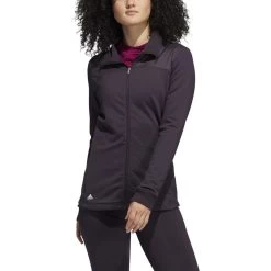 ADIDAS Women's COLD.RDY Full Zip Jacket - Previous Season Style -Golf Club adidas womens cold rdy full zip jacket previous season style noble purple 01 91204.1633103697