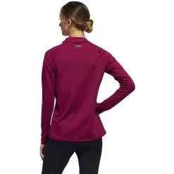 ADIDAS Women's COLD.RDY Long Sleeve Crew Neck -Golf Club adidas womens cold rdy long sleeve crew neck power berry 02 87221.1633379773