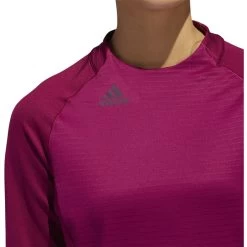 ADIDAS Women's COLD.RDY Long Sleeve Crew Neck -Golf Club adidas womens cold rdy long sleeve crew neck power berry 03 07840.1633379774