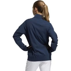 ADIDAS Women's Essentials Full Zip Jacket 7 ADIDAS Women's Essentials Full Zip Jacket -Golf Club adidas womens essentials full zip jacket crew navy 02 86297.1633103095