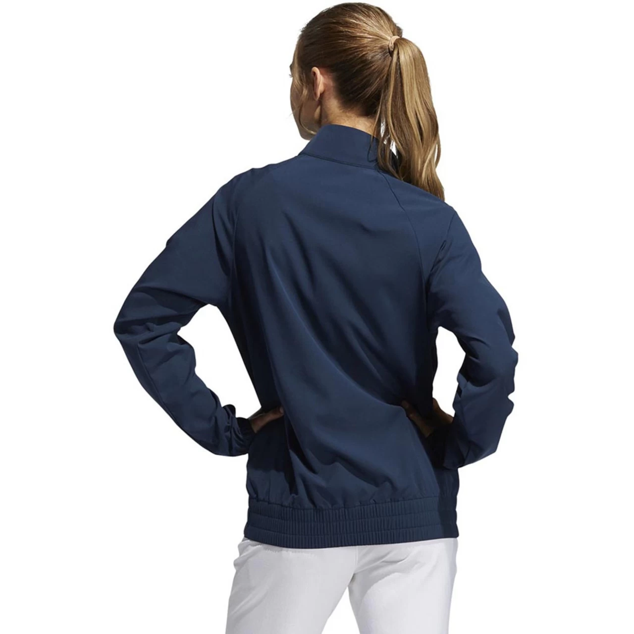ADIDAS Women's Essentials Full Zip Jacket 4 ADIDAS Women's Essentials Full Zip Jacket - Image 2