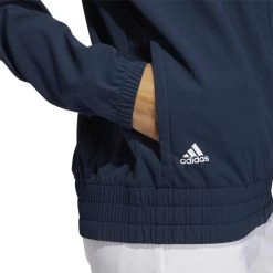 ADIDAS Women's Essentials Full Zip Jacket 9 ADIDAS Women's Essentials Full Zip Jacket -Golf Club adidas womens essentials full zip jacket crew navy 04 89644.1633103096