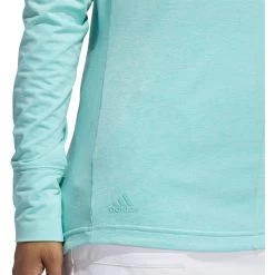 ADIDAS Women's Essentials Heathered Hoodie -Golf Club adidas womens essentials heathered hoodie acid mint 03 82746.1633103434