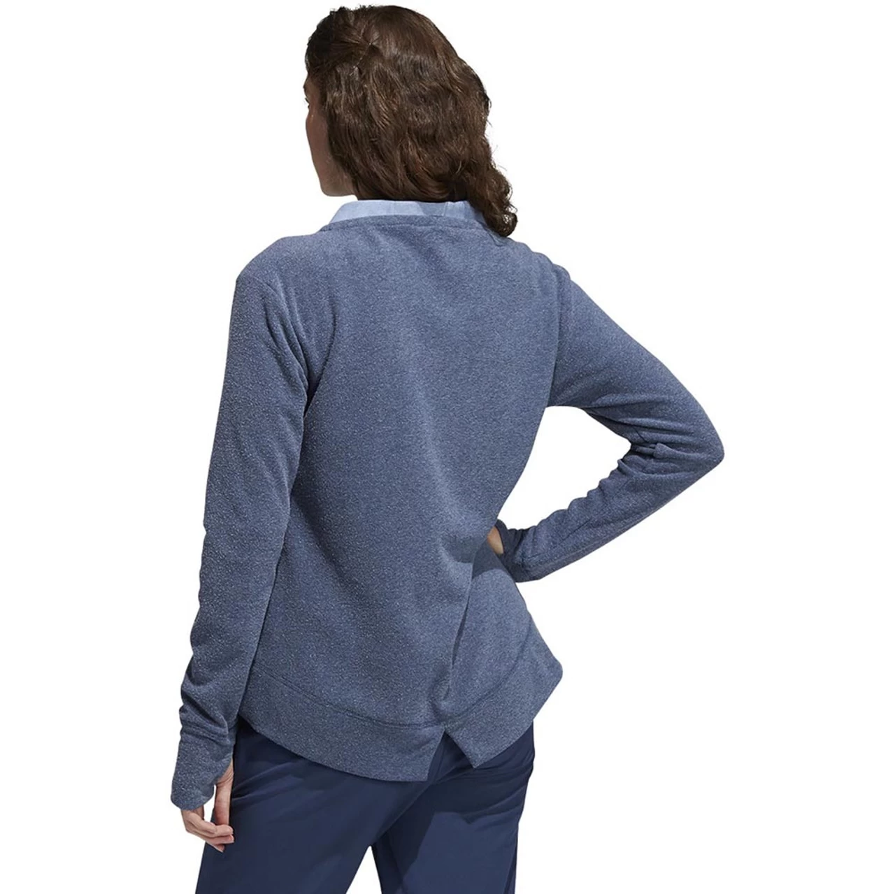 ADIDAS Women's Fleece Sweatshirt 8 ADIDAS Women's Fleece Sweatshirt - Image 6
