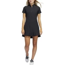 ADIDAS Women's Frill Dress -Golf Club adidas womens frill dress black 01 14252.1676598578