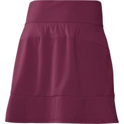 ADIDAS Women's Frill Skort - 16 Inch -Golf Club adidas womens frill skort 16 inch legacy burgundy 02 38693.1678993890