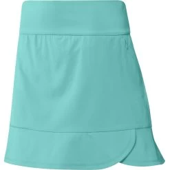 ADIDAS Women's Frill Skort - 16 Inch -Golf Club adidas womens frill skort 16 inch semi mint rush 01 45813.1678993889
