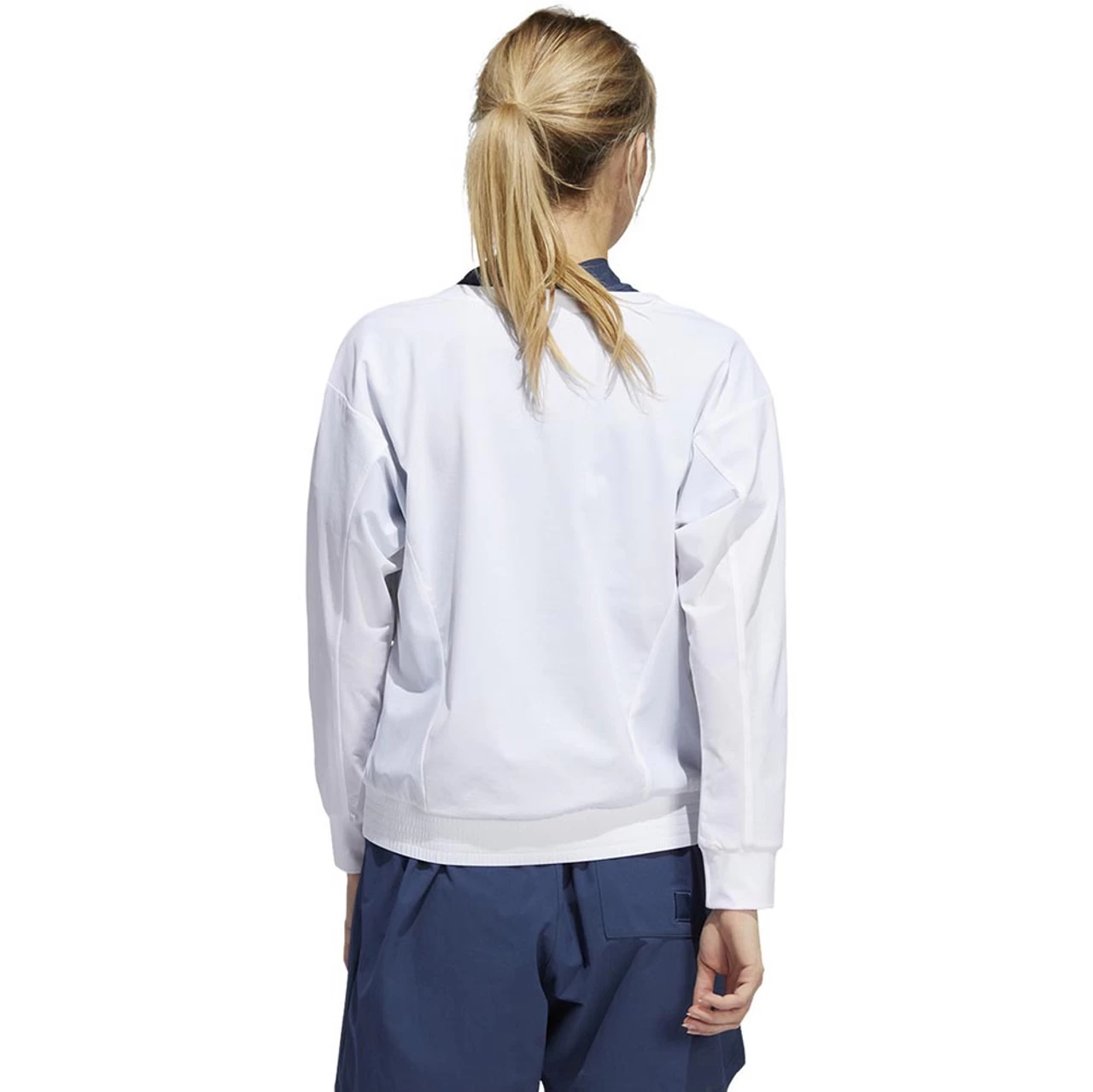 ADIDAS Women's Go-To Knit Woven Pullover 4 ADIDAS Women's Go-To Knit Woven Pullover - Image 2