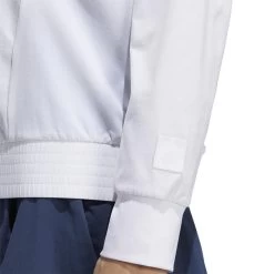 ADIDAS Women's Go-To Knit Woven Pullover 9 ADIDAS Women's Go-To Knit Woven Pullover -Golf Club adidas womens go to knit woven pullover white 04 49101.1647971840