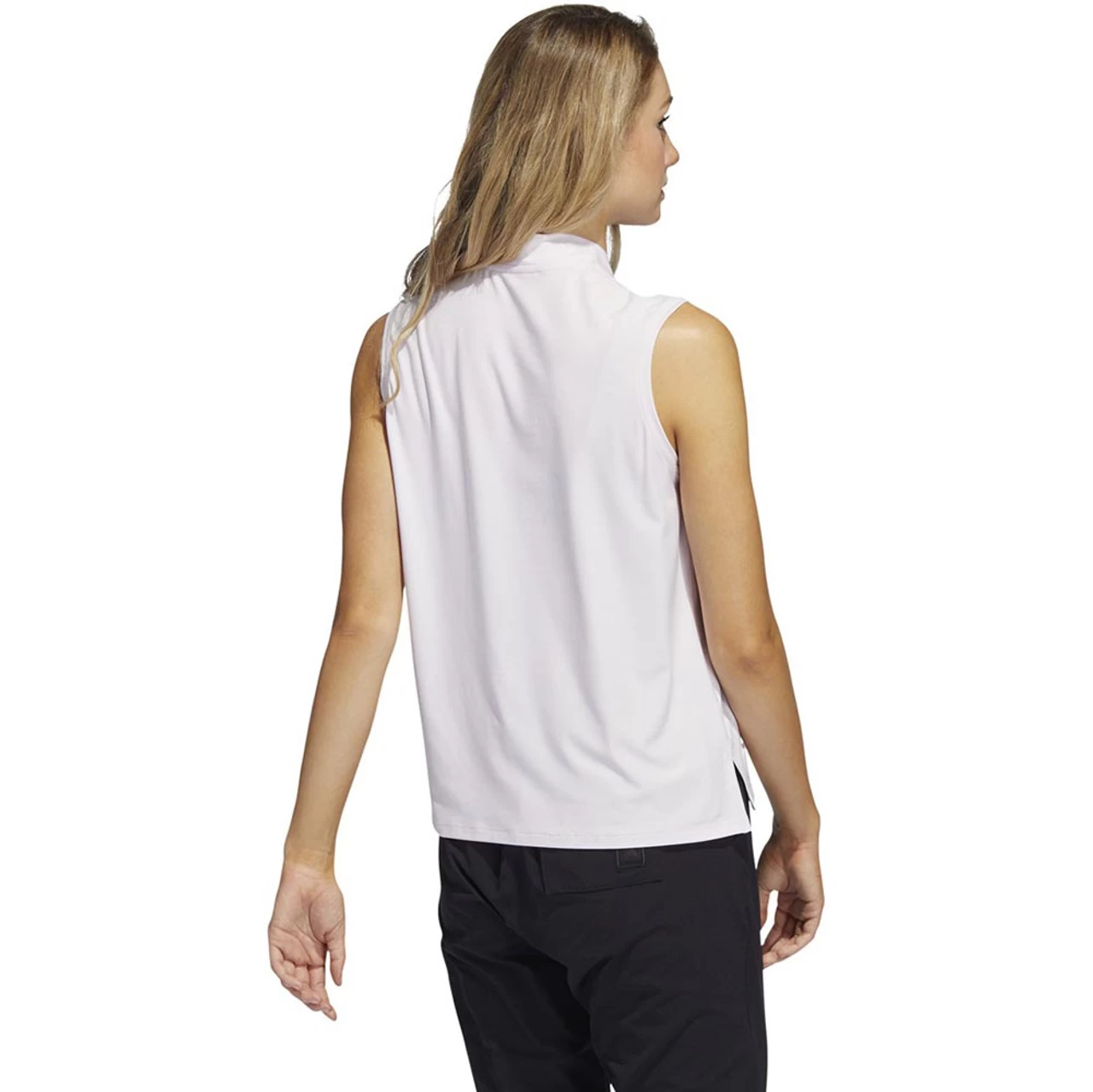 ADIDAS Women's Go-To Sleeveless Polo 4 ADIDAS Women's Go-To Sleeveless Polo - Image 2