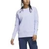 ADIDAS Women's Go-To Sweatshirt -Golf Club adidas womens go to sweatshirt violet tone 01 43069.1639065673