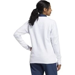 ADIDAS Women's Go-To Sweatshirt -Golf Club adidas womens go to sweatshirt white 02 52318.1639065673