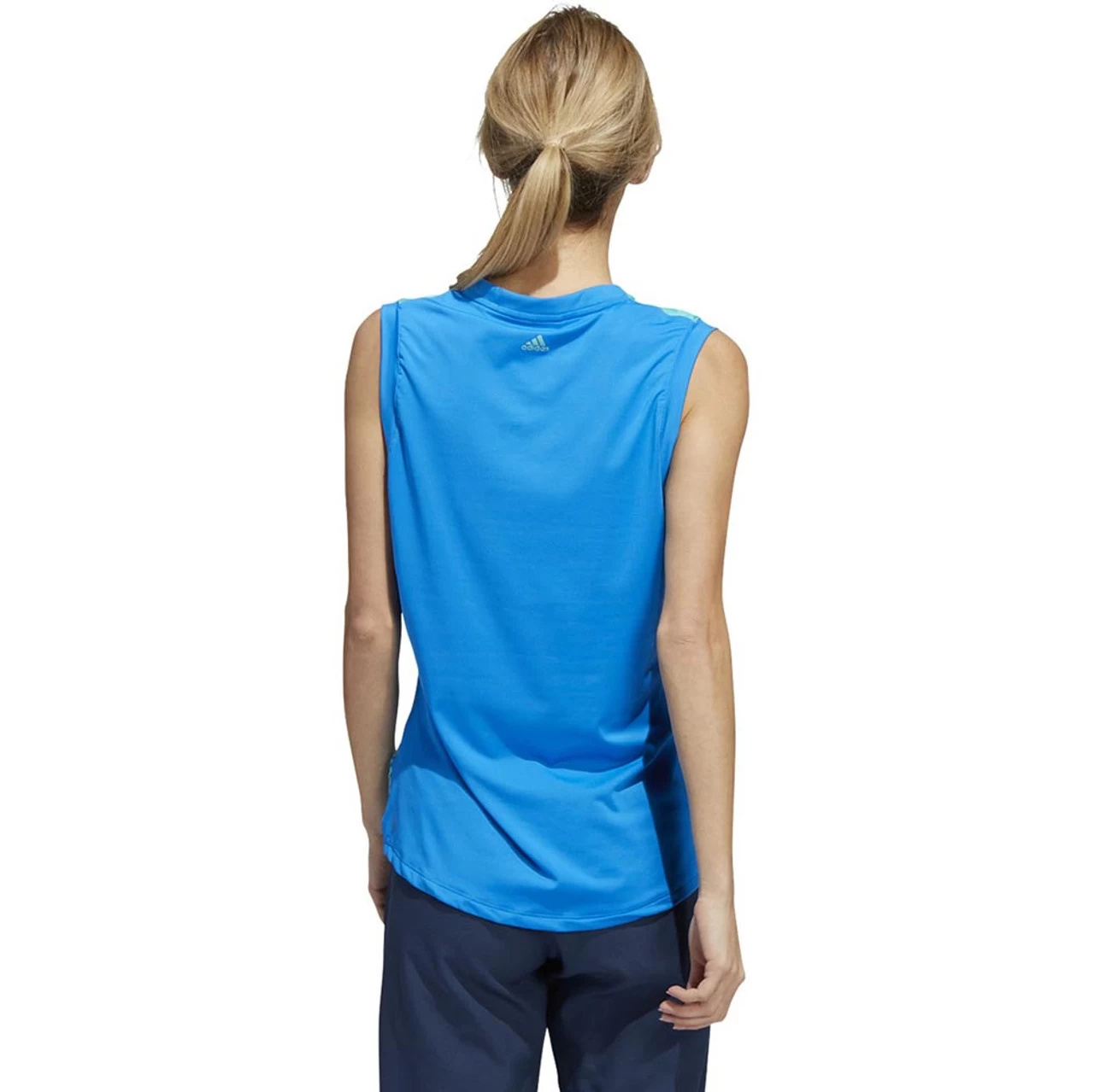 ADIDAS Women's Gradient Sleeveless Polo 6 ADIDAS Women's Gradient Sleeveless Polo - Image 4