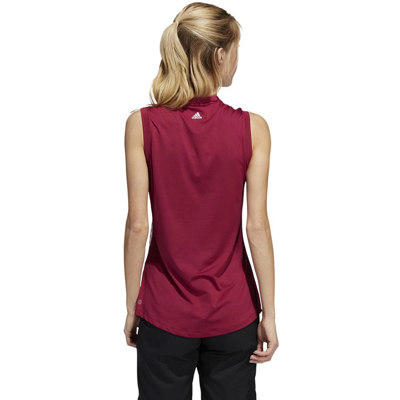 ADIDAS Women's Gradient Sleeveless Polo 4 ADIDAS Women's Gradient Sleeveless Polo - Image 2