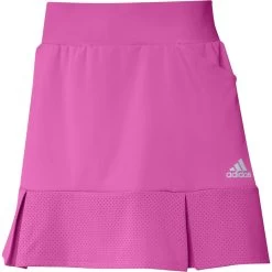 ADIDAS Women's Pleated Perforated Skort - 15 Inch