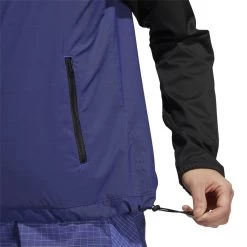 ADIDAS Women's Primeblue Quarter Zip Jacket -Golf Club adidas womens primeblue quarter zip jacket semi night flash 04 02459.1633103965