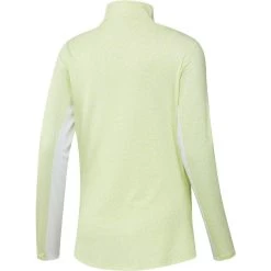 ADIDAS Women's Printed Sun Protection 1/4 Zip -Golf Club adidas womens printed sun protection 1 4 zip white 02 58781.1676579784