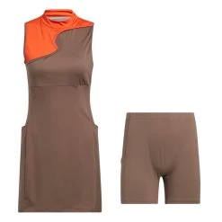 ADIDAS Women's Sleeveless Mock Dress 9 ADIDAS Women's Sleeveless Mock Dress -Golf Club adidas womens sleeveless mock dress earth strata 04 43448.1676591633