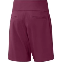 ADIDAS Women's Ultimate365 Modern Bermuda Shorts - 8.5 Inch -Golf Club adidas womens ultimate 365 modern bermuda short legacy burgundy 02 40016.1647537853