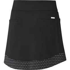 ADIDAS Women's Ultimate 365 Printed Knit Skort -Golf Club adidas womens ultimate 365 printed knit skort black 02 04487.1633119189