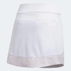 ADIDAS Women's Ultimate 365 Printed Knit Skort -Golf Club adidas womens ultimate 365 printed knit skort white 02 54911.1633119189
