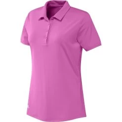 ADIDAS Women's Ultimate 365 Solid Polo -Golf Club adidas womens ultimate 365 solid polo lucid fuchsia 01 28001.1678999876