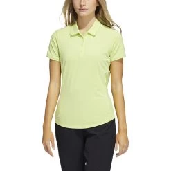 ADIDAS Women's Ultimate 365 Solid Polo -Golf Club adidas womens ultimate 365 solid polo pulse lime 01 83481.1678999876