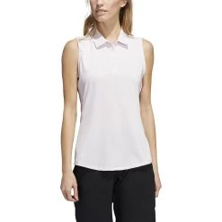 ADIDAS Women's Ultimate 365 Solid Sleeveless Polo 17 ADIDAS Women's Ultimate 365 Solid Sleeveless Polo -Golf Club adidas womens ultimate 365 solid sleeveless polo almost pink 01 23006.1662670227