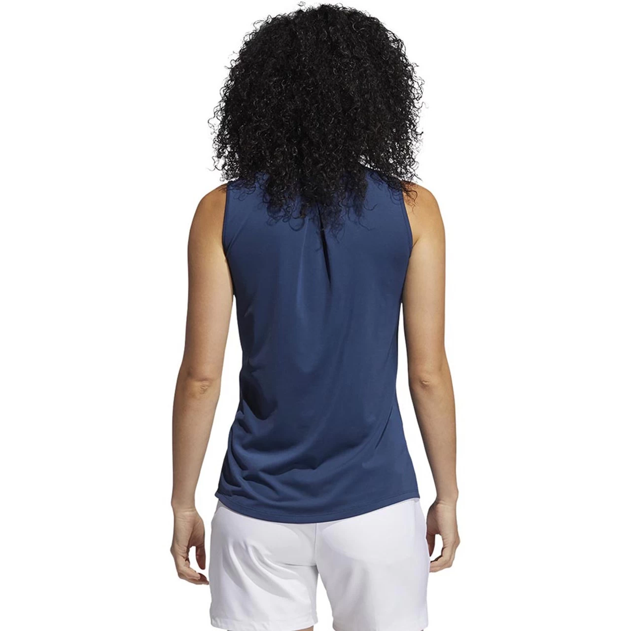 ADIDAS Women's Ultimate 365 Solid Sleeveless Polo 4 ADIDAS Women's Ultimate 365 Solid Sleeveless Polo - Image 2
