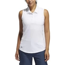 ADIDAS Women's Ultimate 365 Solid Sleeveless Polo 14 ADIDAS Women's Ultimate 365 Solid Sleeveless Polo -Golf Club adidas womens ultimate 365 solid sleeveless polo white 01 85492.1662670227